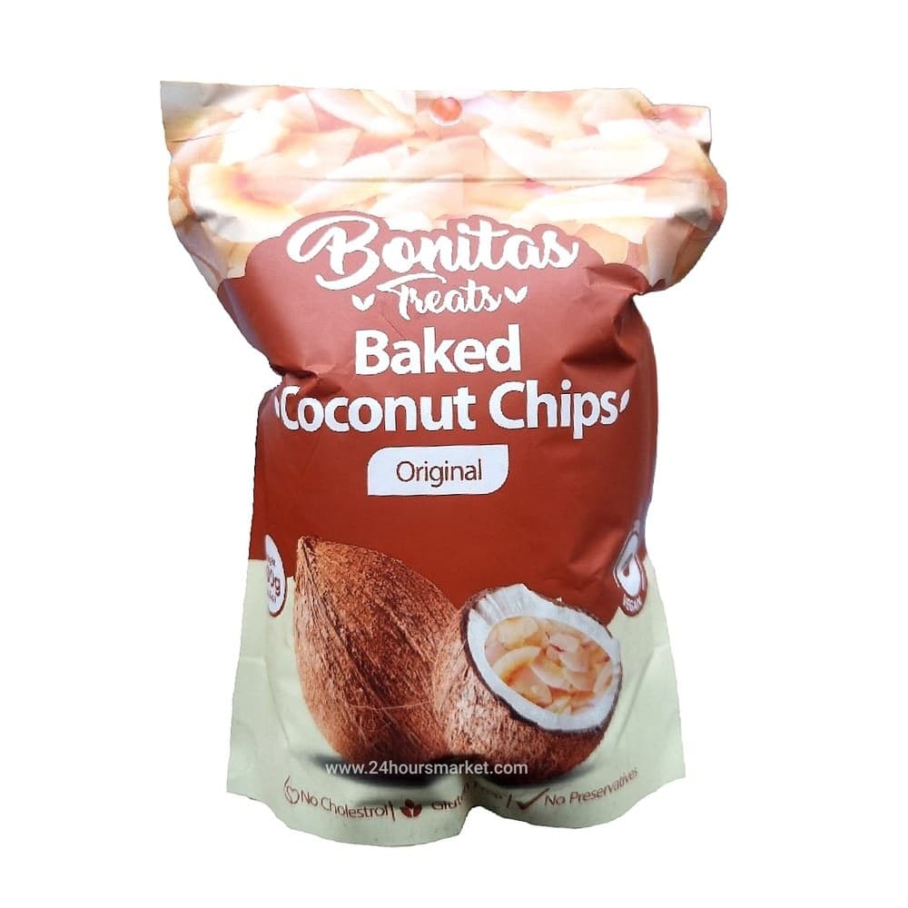 Bonitas Baked Coconut Chips 100G