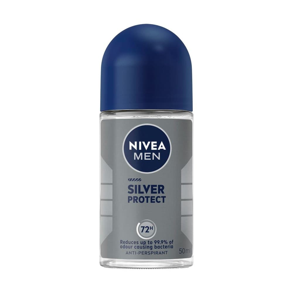 Nivea Men 50ML Silver Protect Roll On