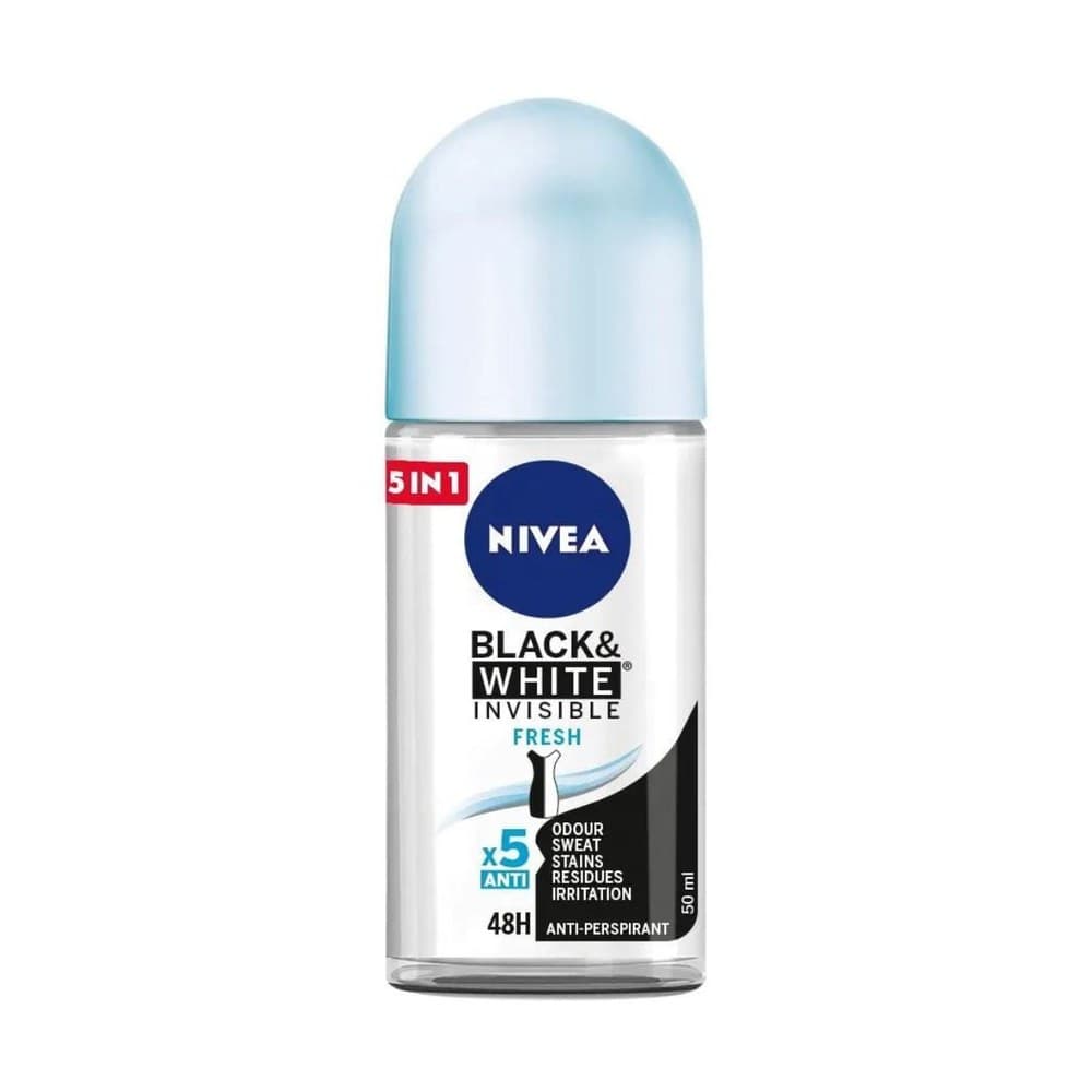 Nivea 50ML Black&white Roll On (women)