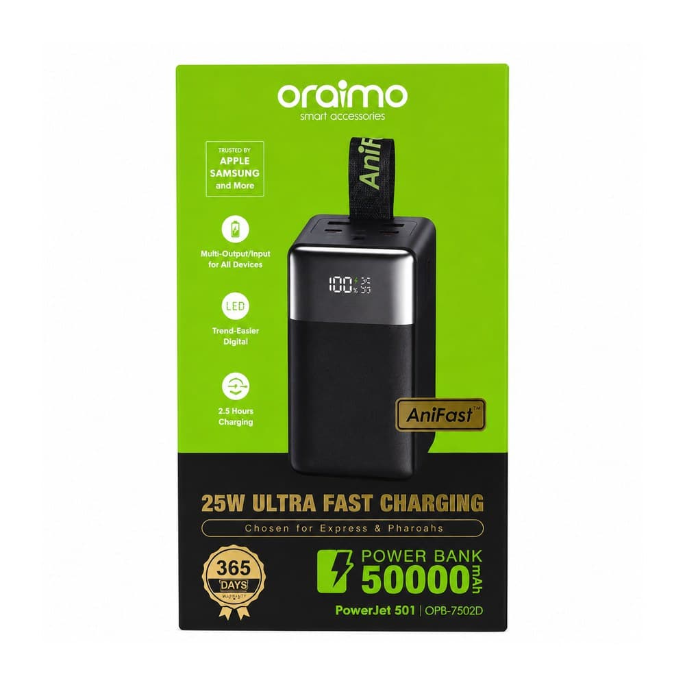 Oraimo Power Bank 50000MAH (powerjet 501)
