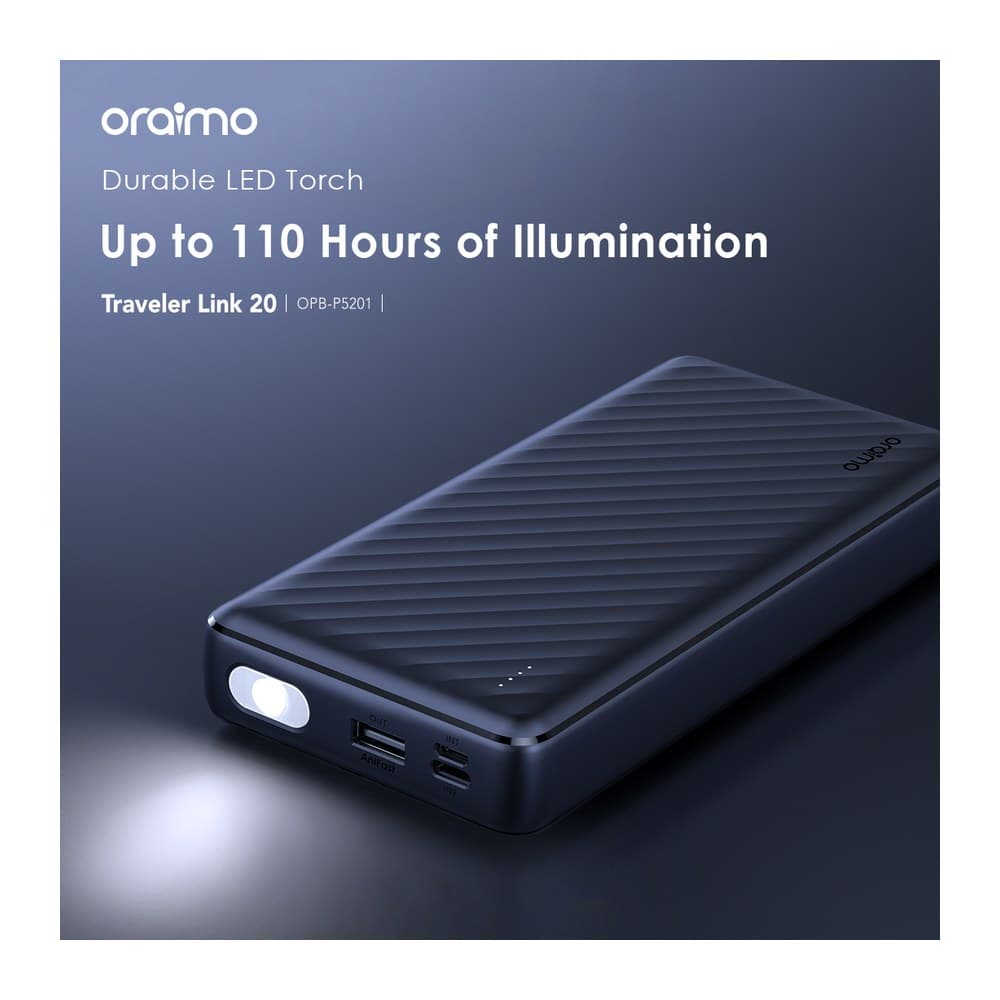 Oraimo Opb -1201P 20000MAH Power Bank