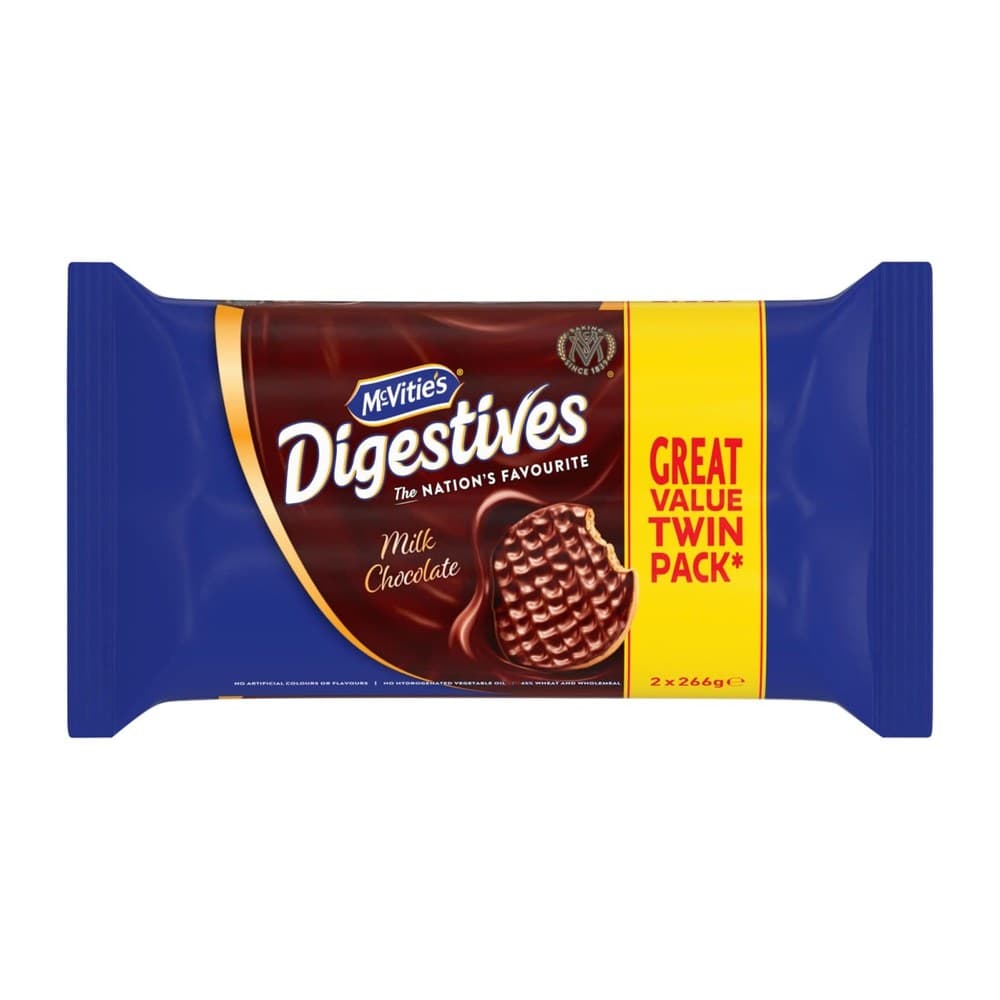 McVITIES Digestives Milk Chocolate 266G