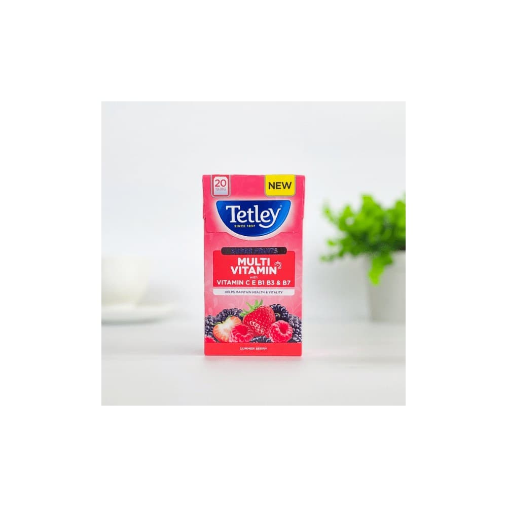Tetley Tea with Multivitamin X20PCS ( Summer Berry)