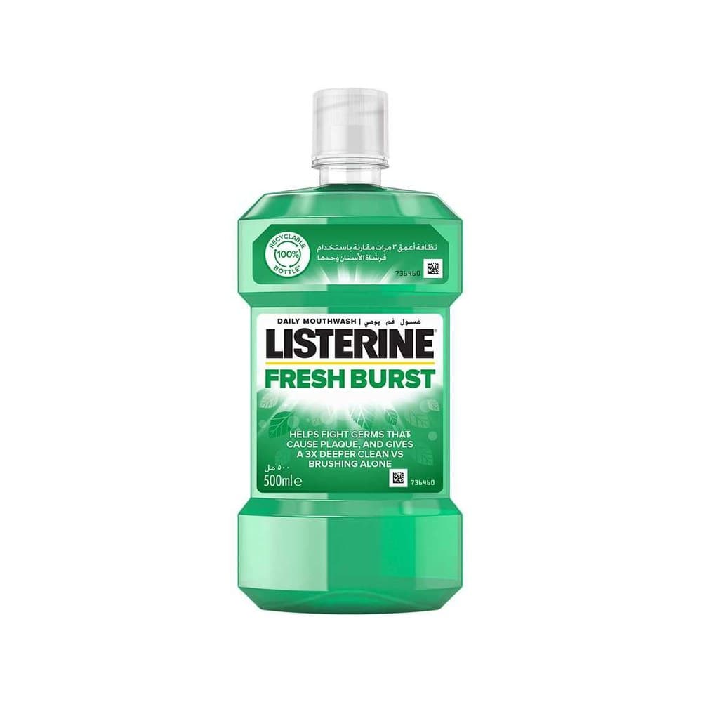 Listerine M/wash 500ML Fresh Burst