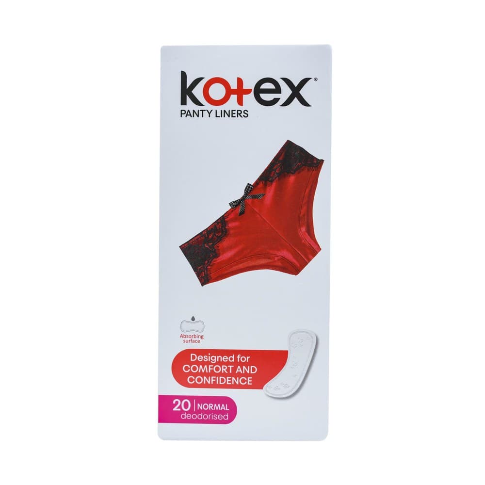 Kotex Panty Liners (deodorised)