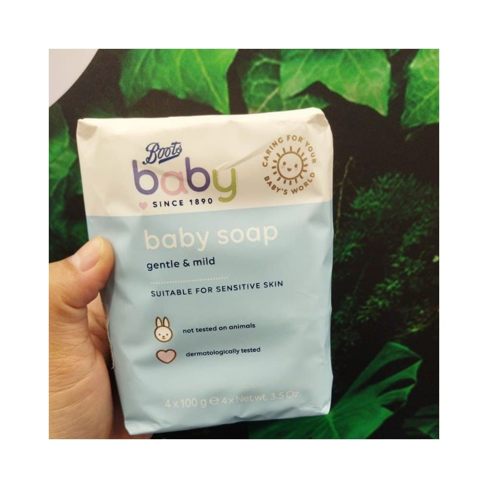 Boots Baby Soap 4X100G