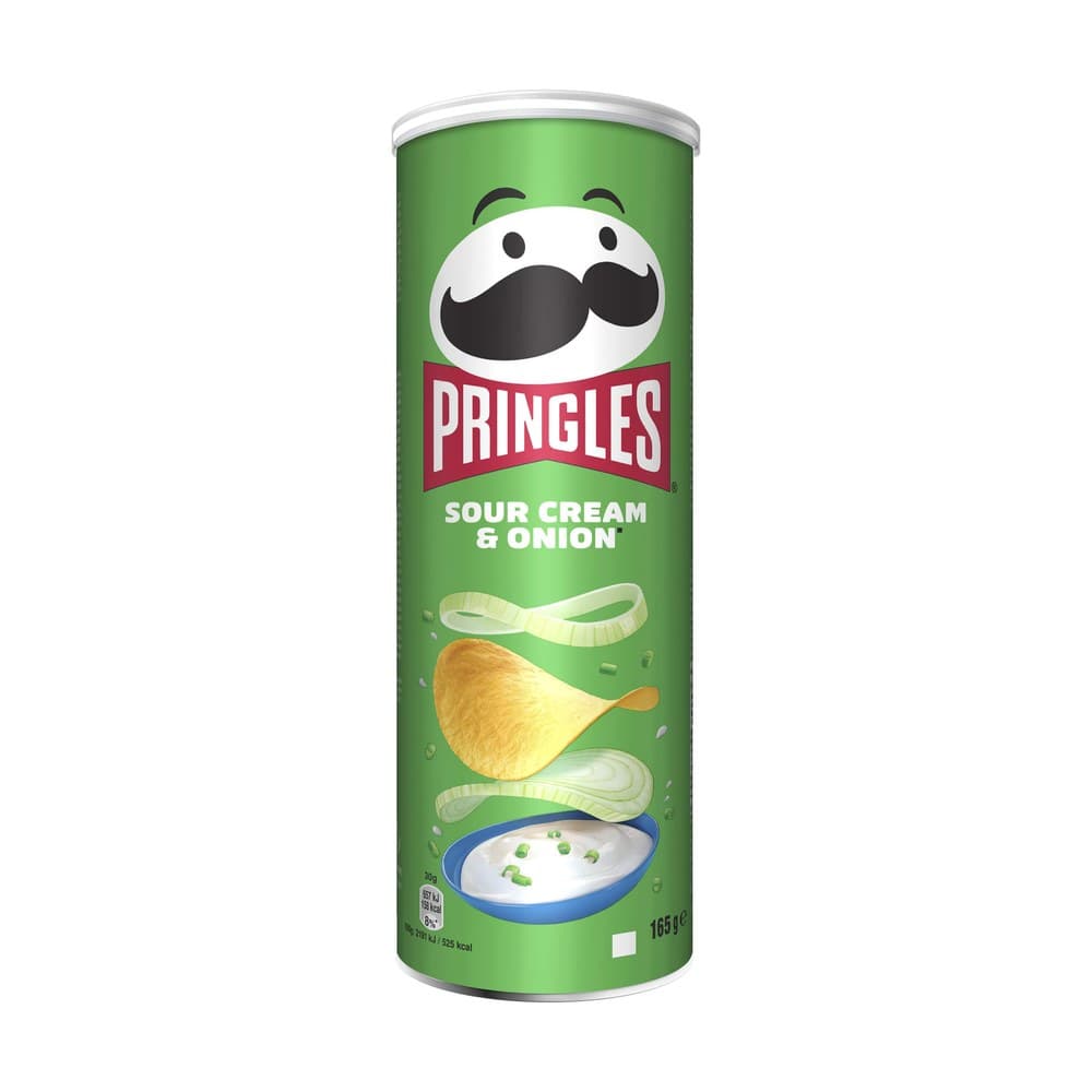 Pringles Sour Cream & Onion 165G