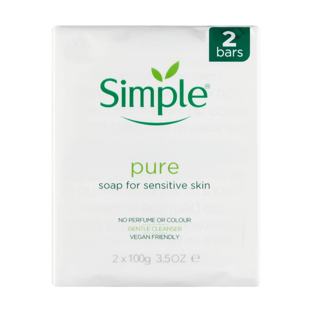 Simple Cleansing Bar 2 X100G