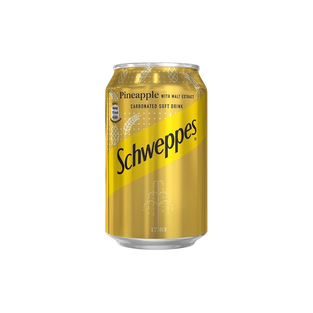 Schweppes Pineapple Can 33CL