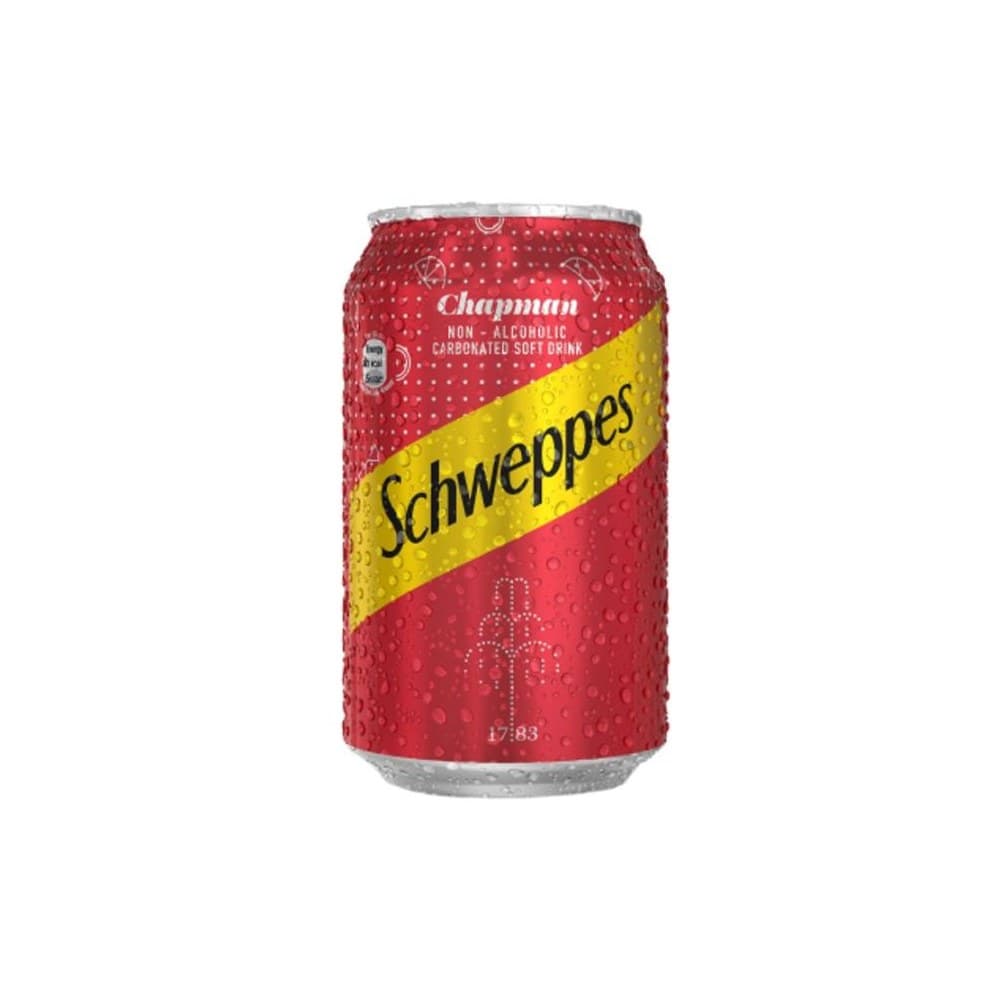 Schweppes Chapman Can 33CL