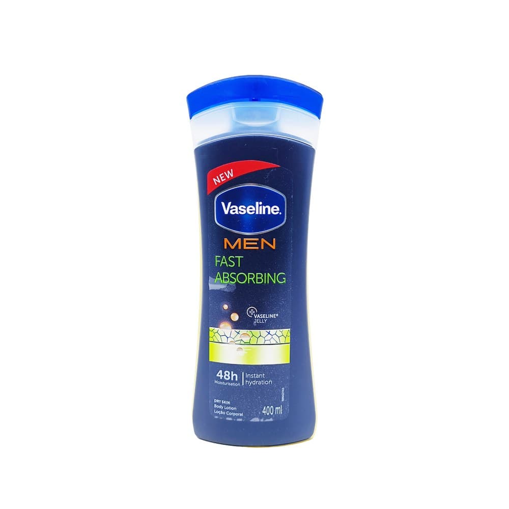 Vaseline Men Fast Absorbing Lotion 400ML