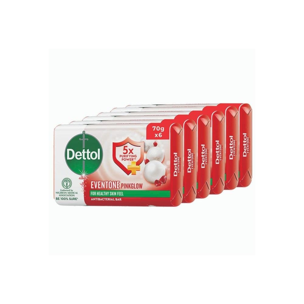 Dettol 70g Pink Glow Bar