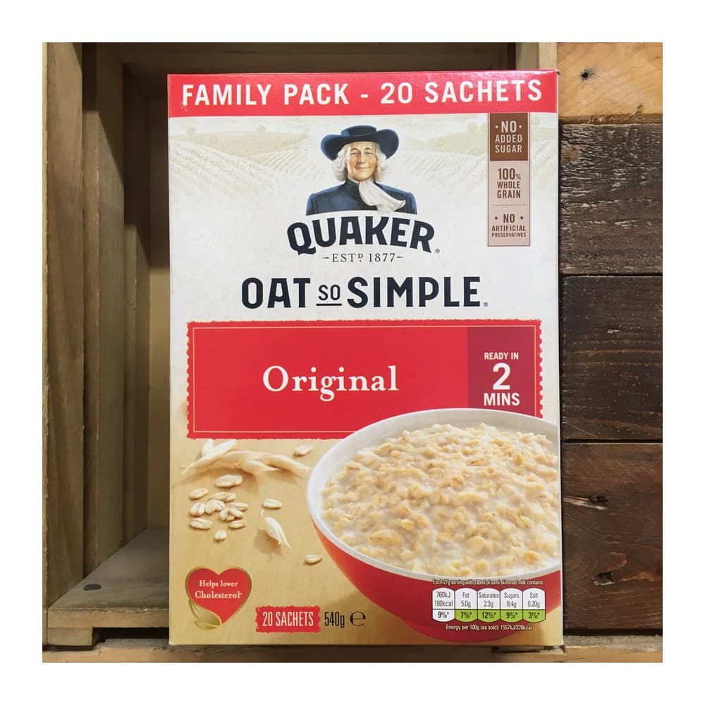 Quaker Oats 30G Satchet