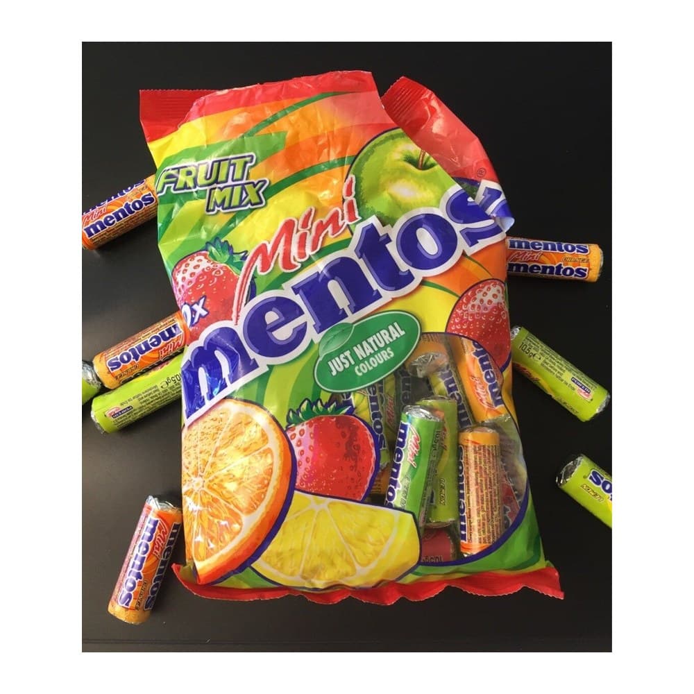 Mentos Fruit Chewy Sachet X40PCS (straw)