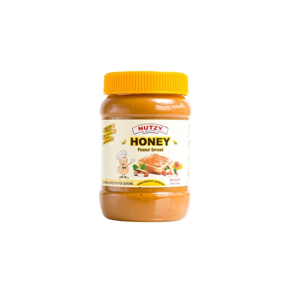 Nutzy Honey Peanut Spread 510G
