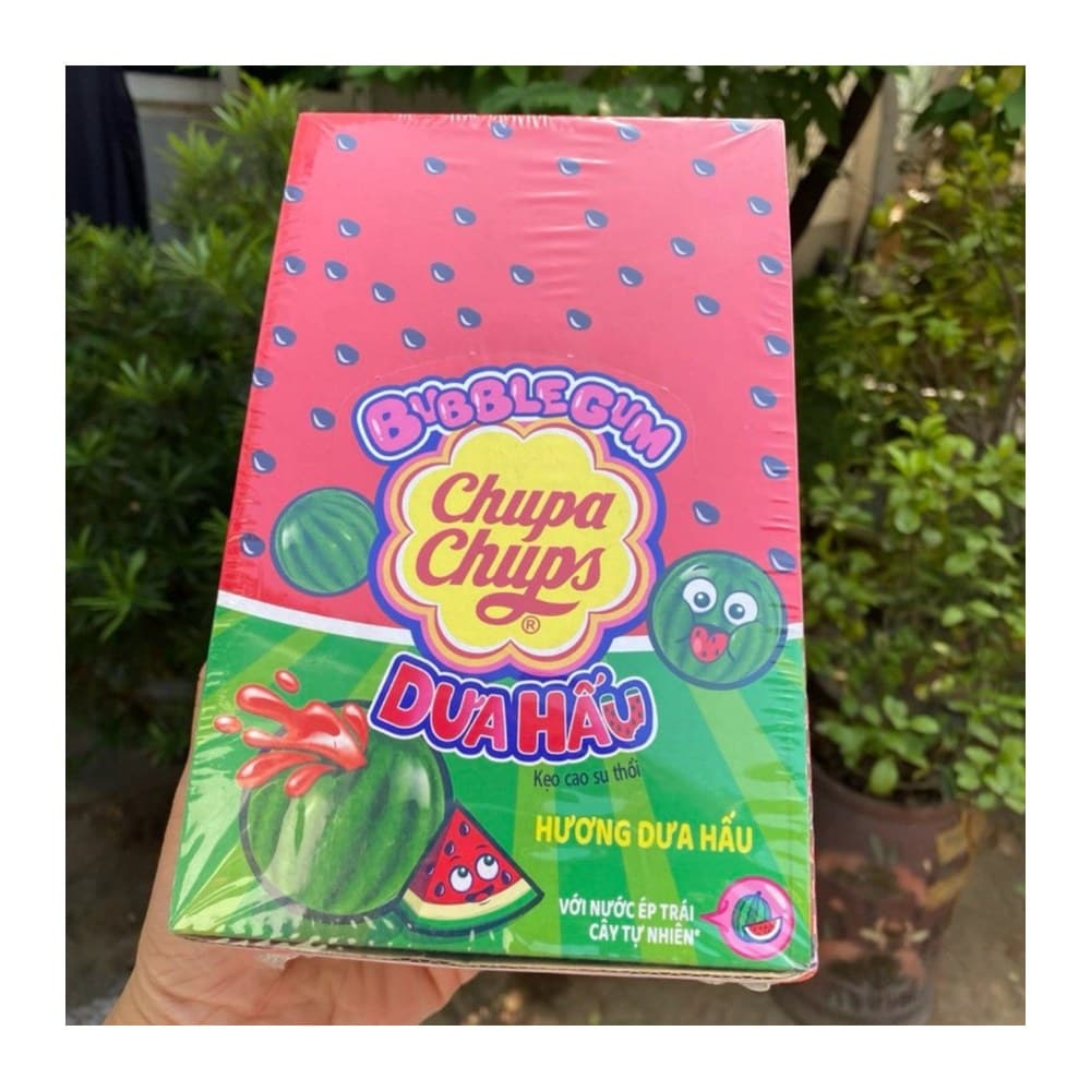 Chupa Chups Watermelon Bubble Gum