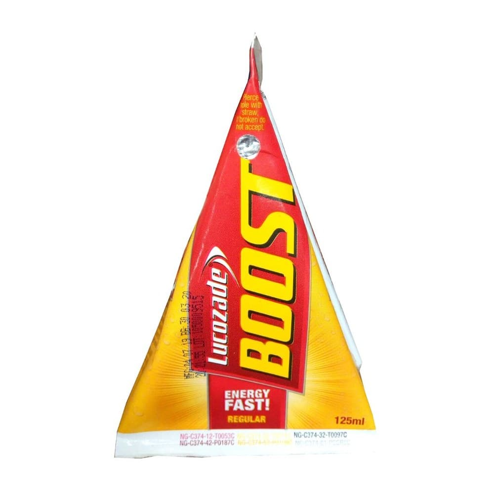 Lucozade Boost 125ML Satchet