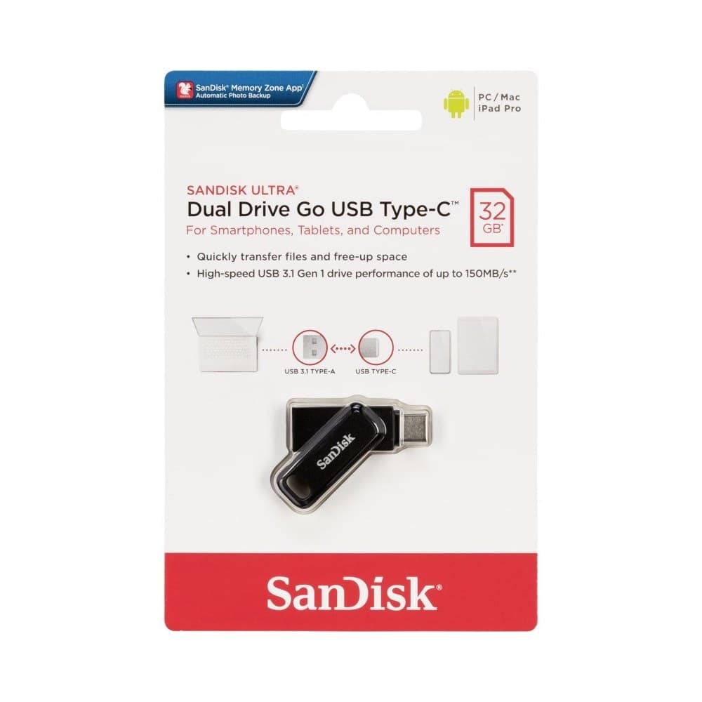 Sandisk 32G Dual Drive Type C