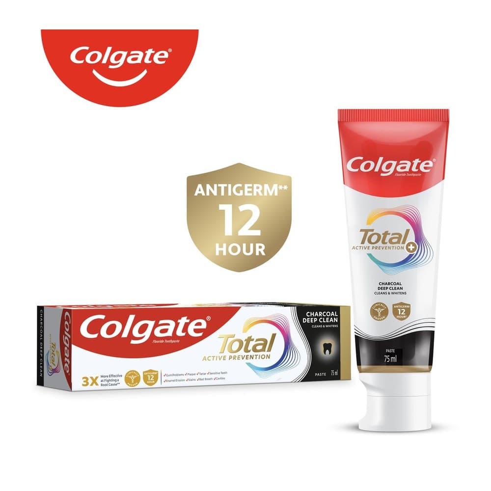 Colgate Total Charcoal Clean 75ML