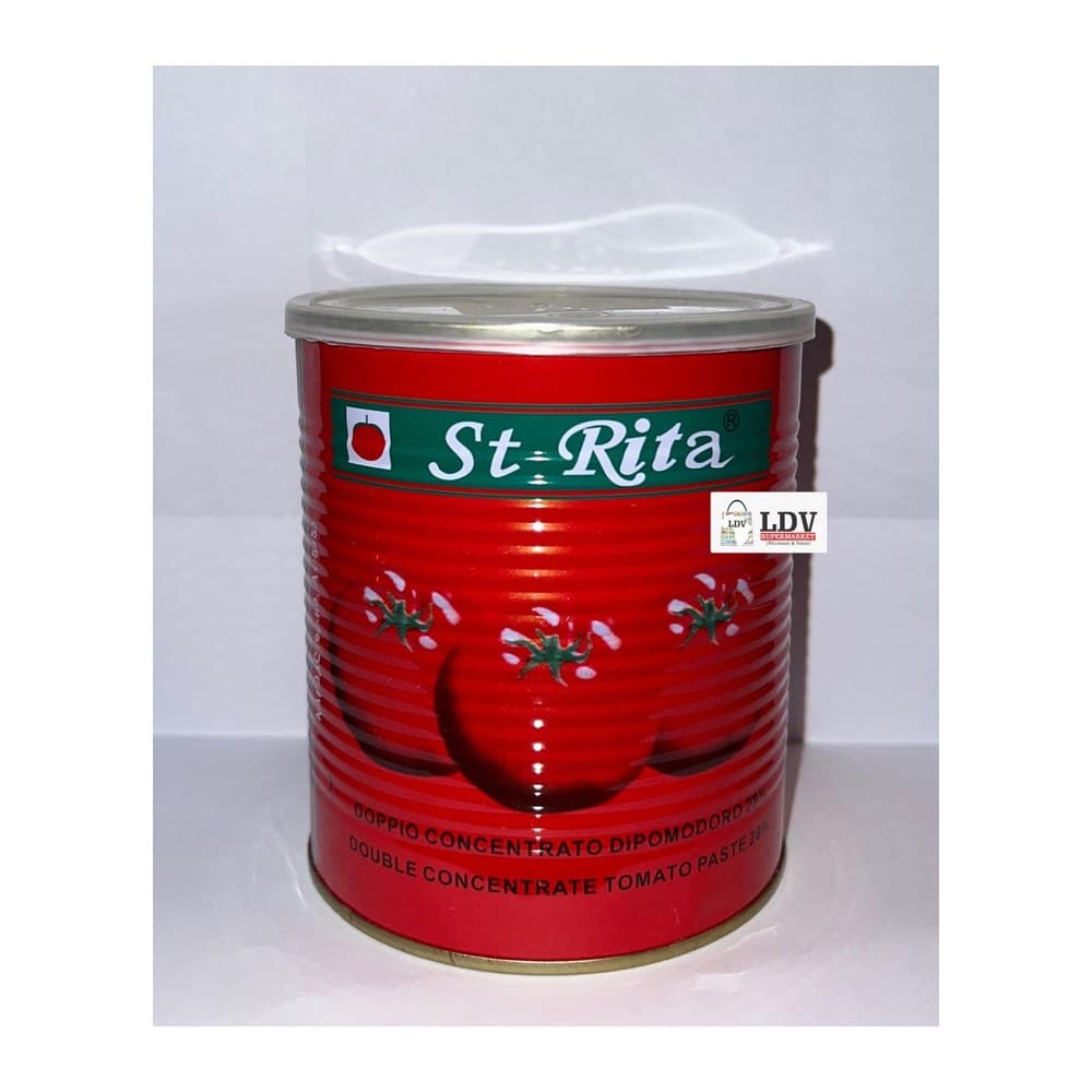 St Rita Tin Tomato Paste 850G