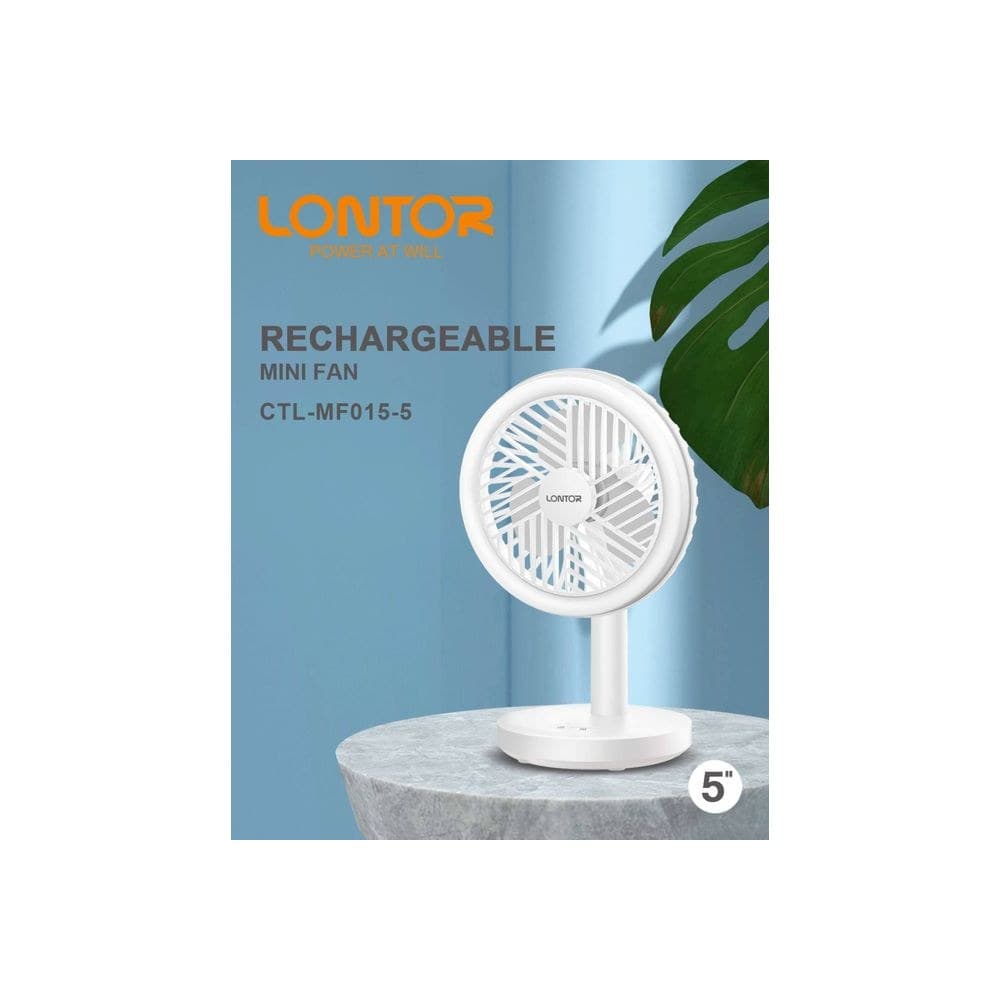 Lontor Ctl -MF011 -5 Rechargeable Fan