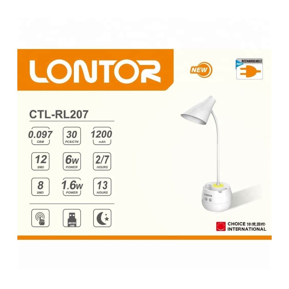 Lontor Ctl -RL207-S Led Lamp