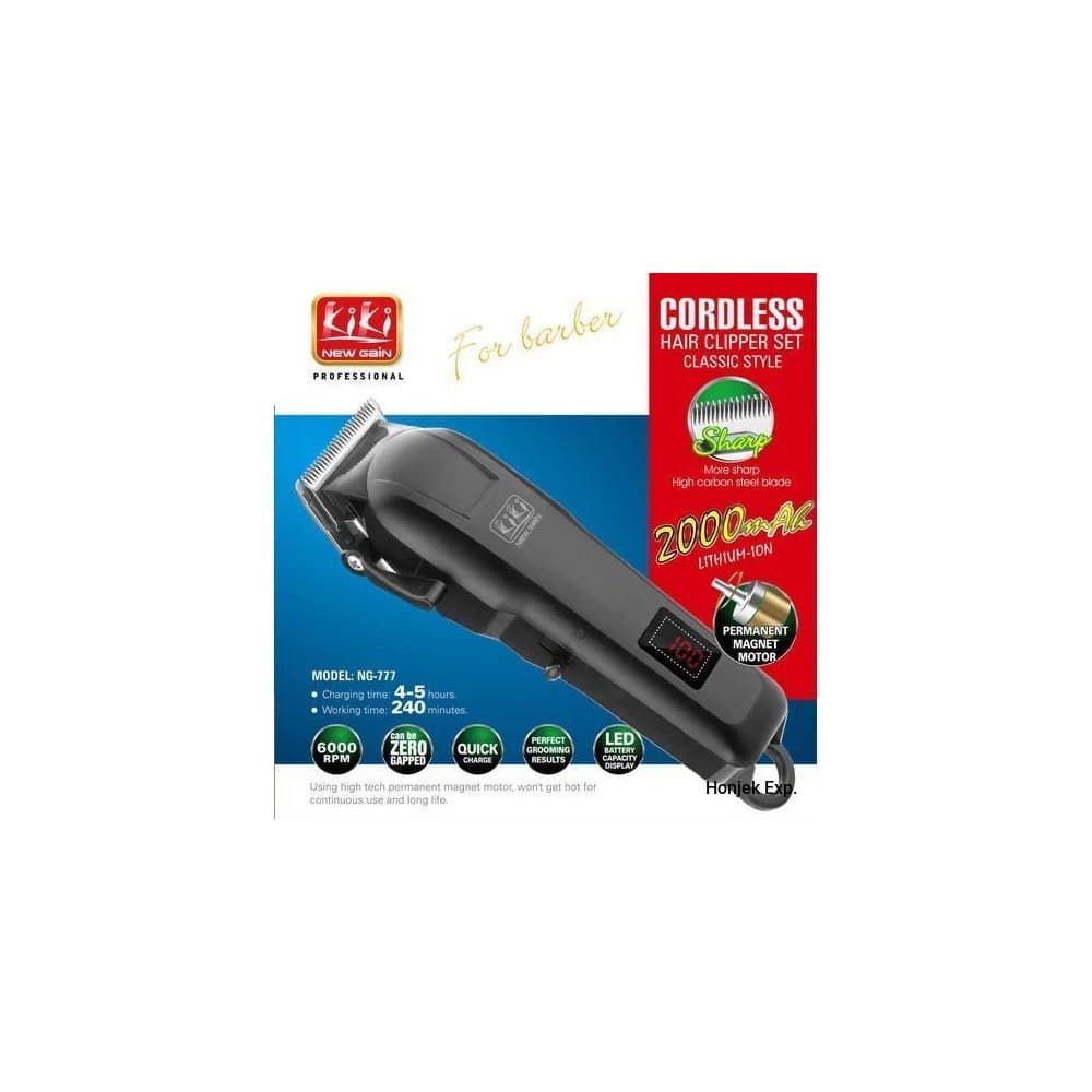 Kiki Cordless Hair Clipper NG-777