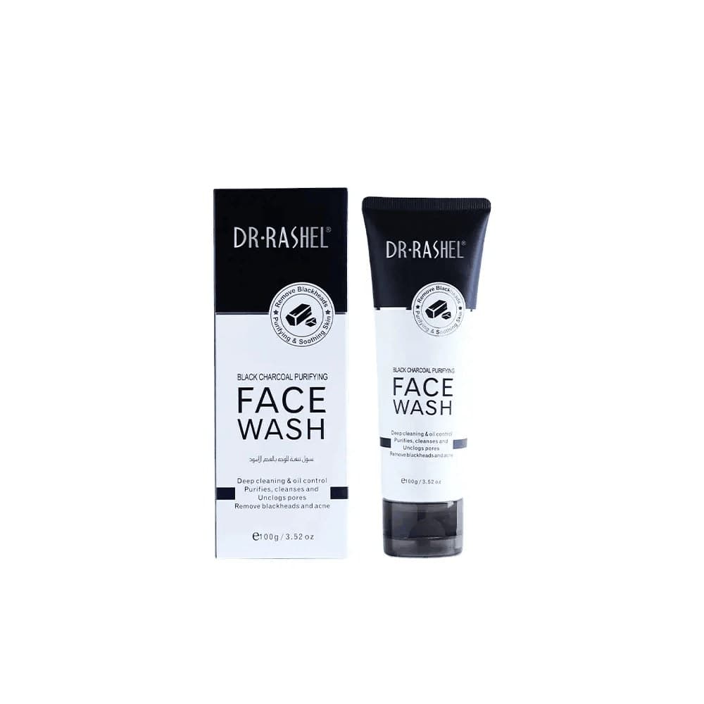 Dr.rashel Black Charcoal Face Wash 100G