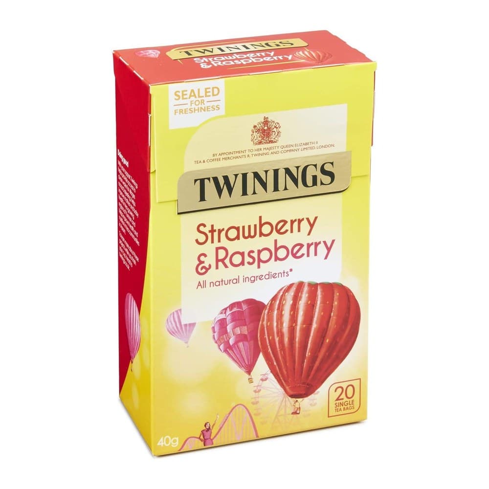 Twinings Strawberry & Raspberry 40GX20