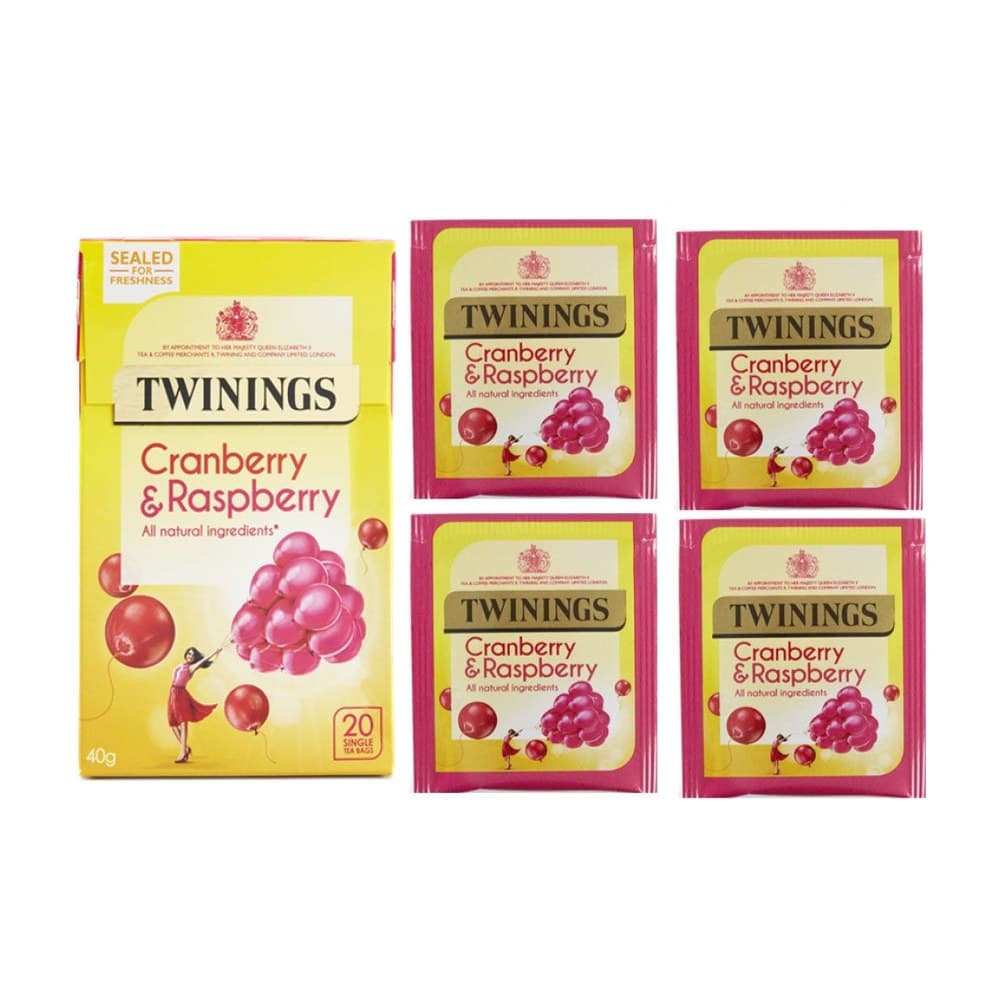 Twinings Cranberry & Raspberry 40GX20