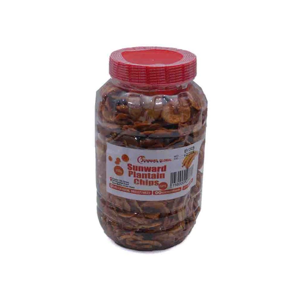 Sunward Plantain Chips Jar 550G