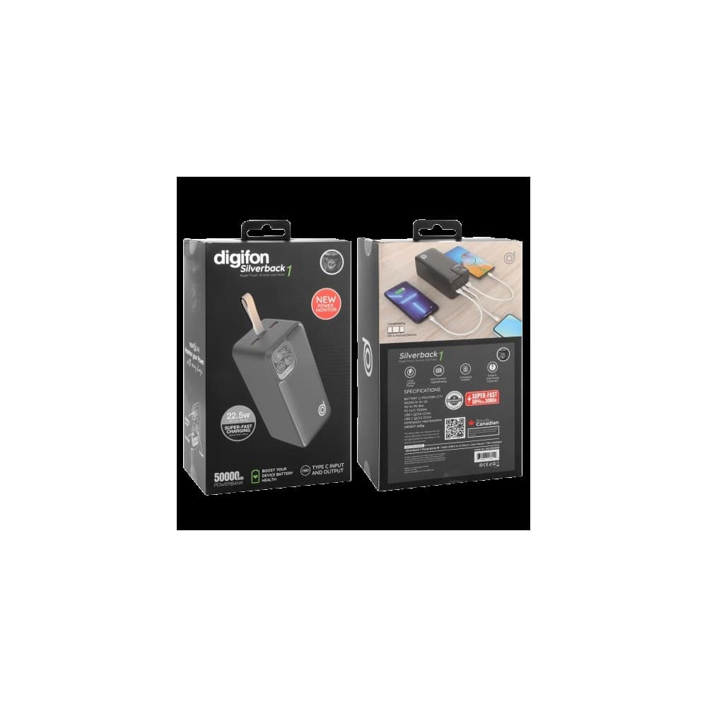 Digifon Silverback 1 Power Bank 50000MAH