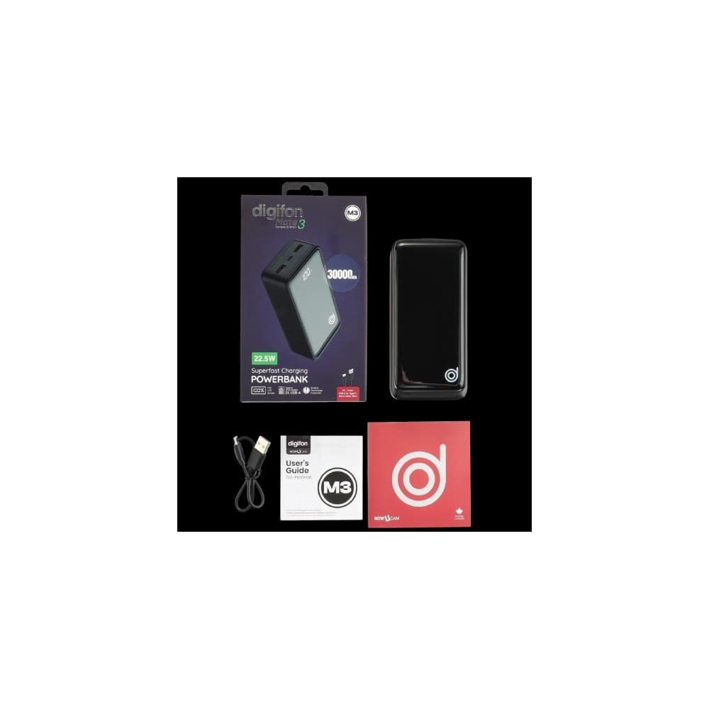 Digifon Mate 3 Power Bank 30000MAH
