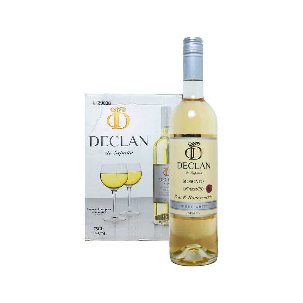 Declan Moscato Sweet White Wine 75CL