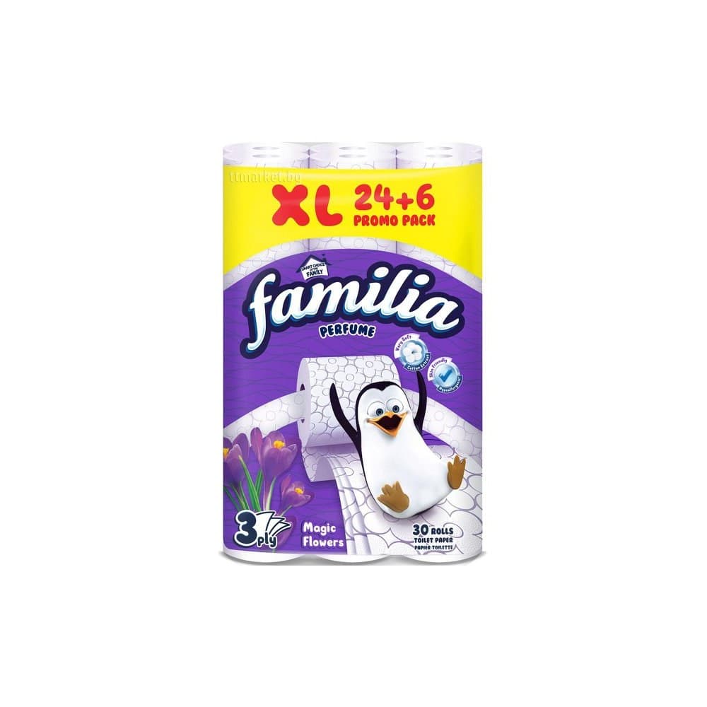 Familia Magic Flower Toiletr Roll X2