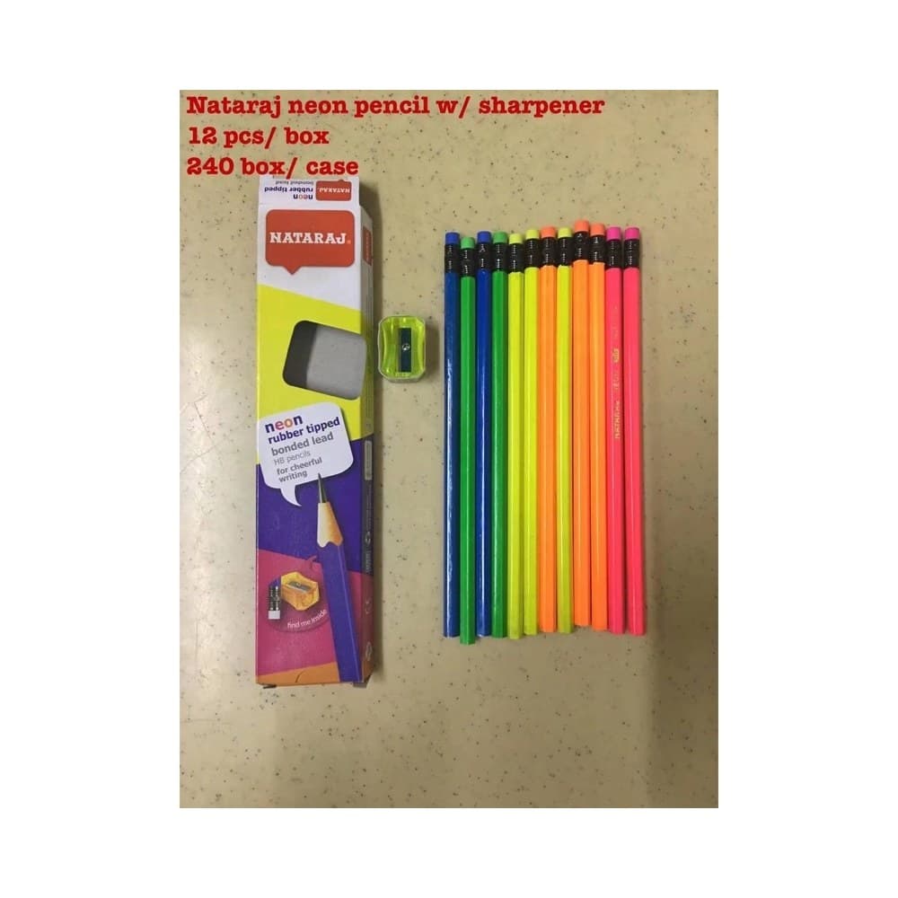 Nataraj Neon Pencil X12