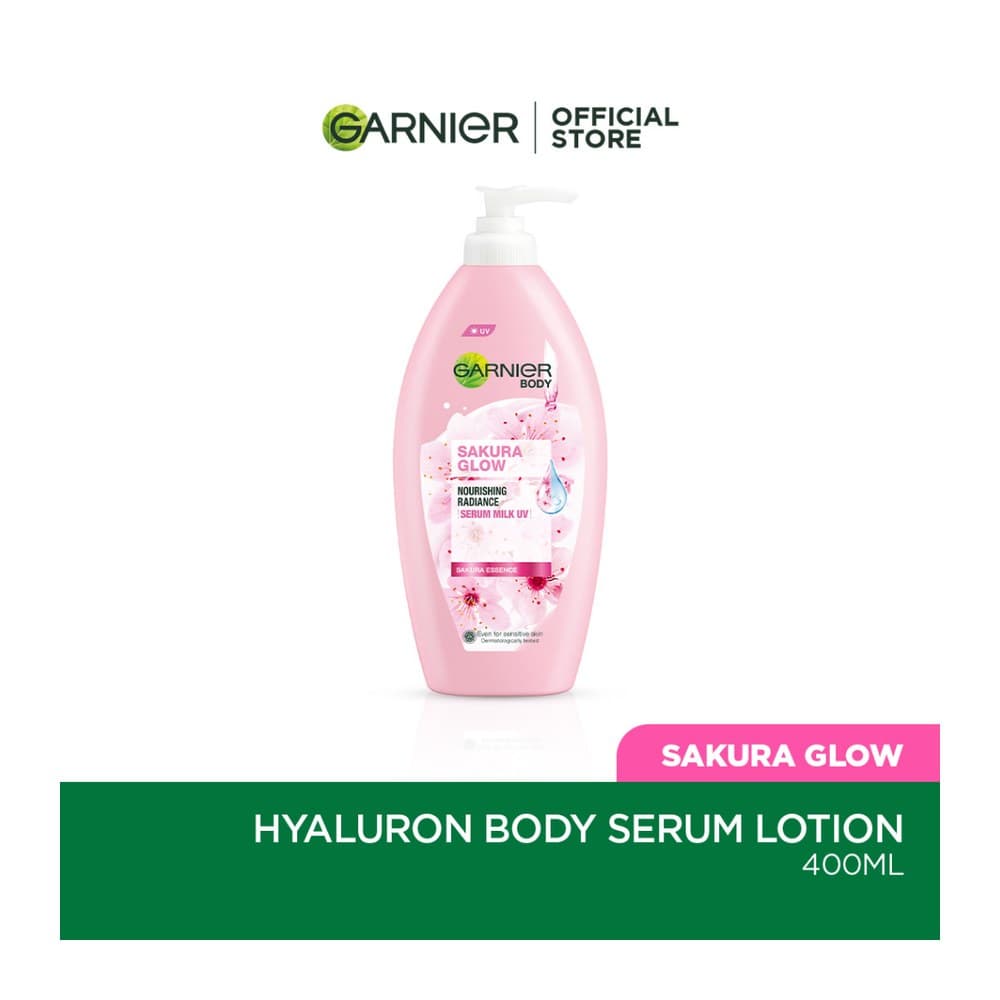 Garnier Sakura Glow Hyaluron Lotion 400ML