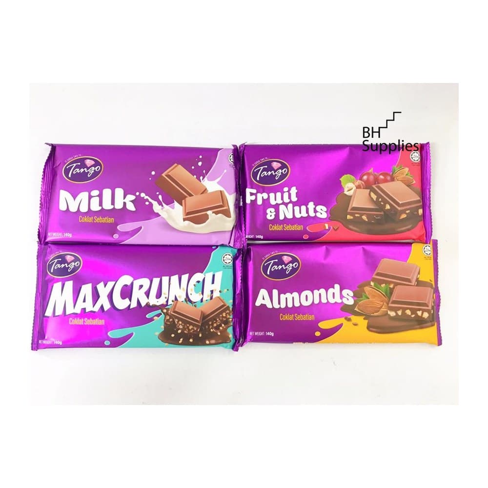 Tango Max Crunch Milk Choc 140G
