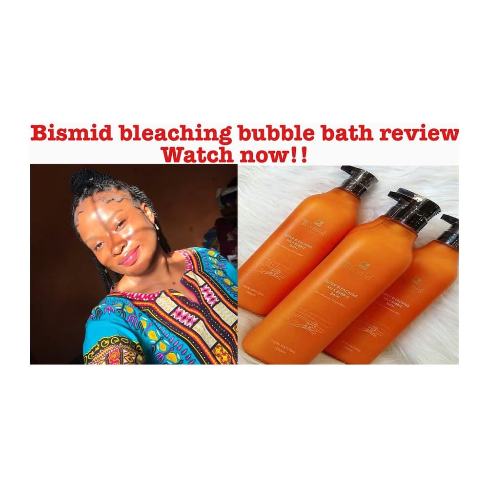 Bismid Super Bleaching Milk Bubble Bath 1L