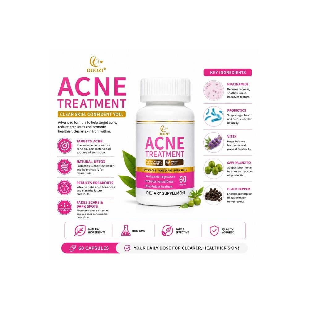 Duozi Acne Treatment Supplement X60CWE