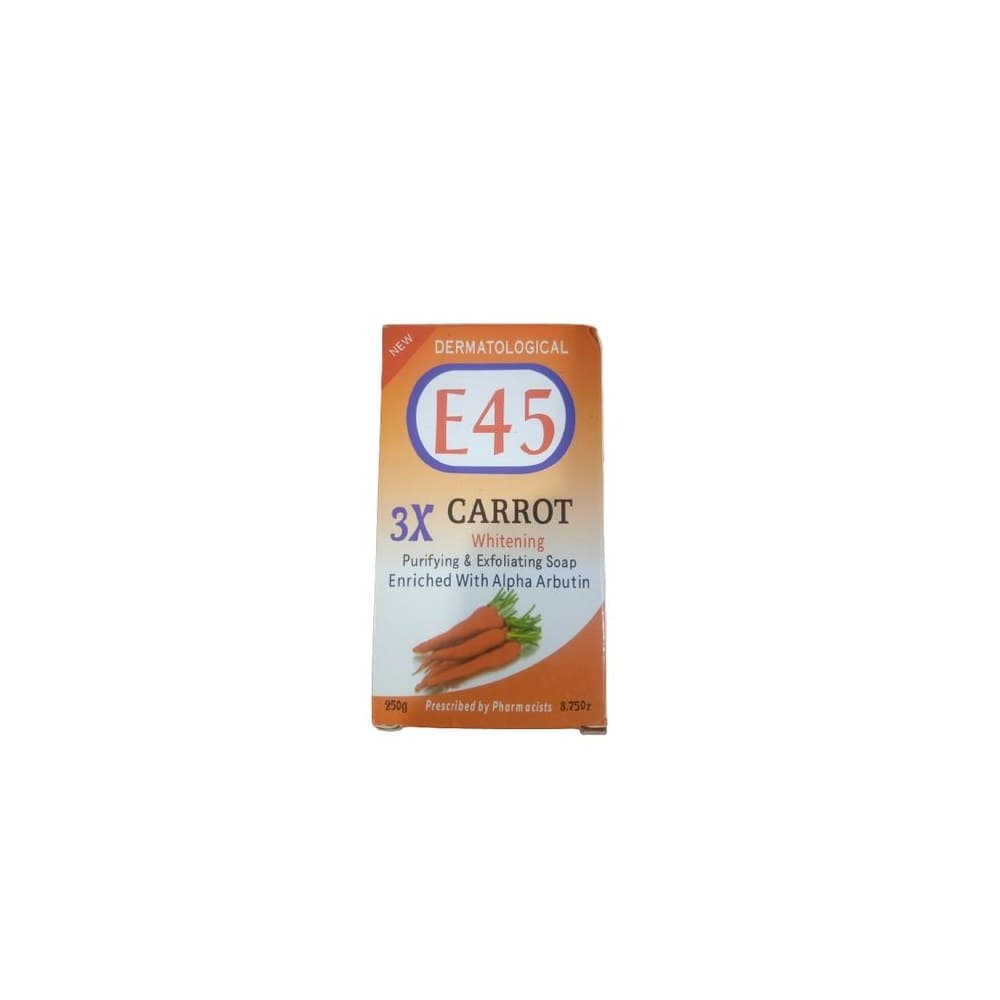 E45 3X Carrot Soap 250G