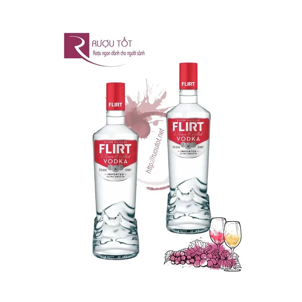 Flirt Vodka Red 1000ML