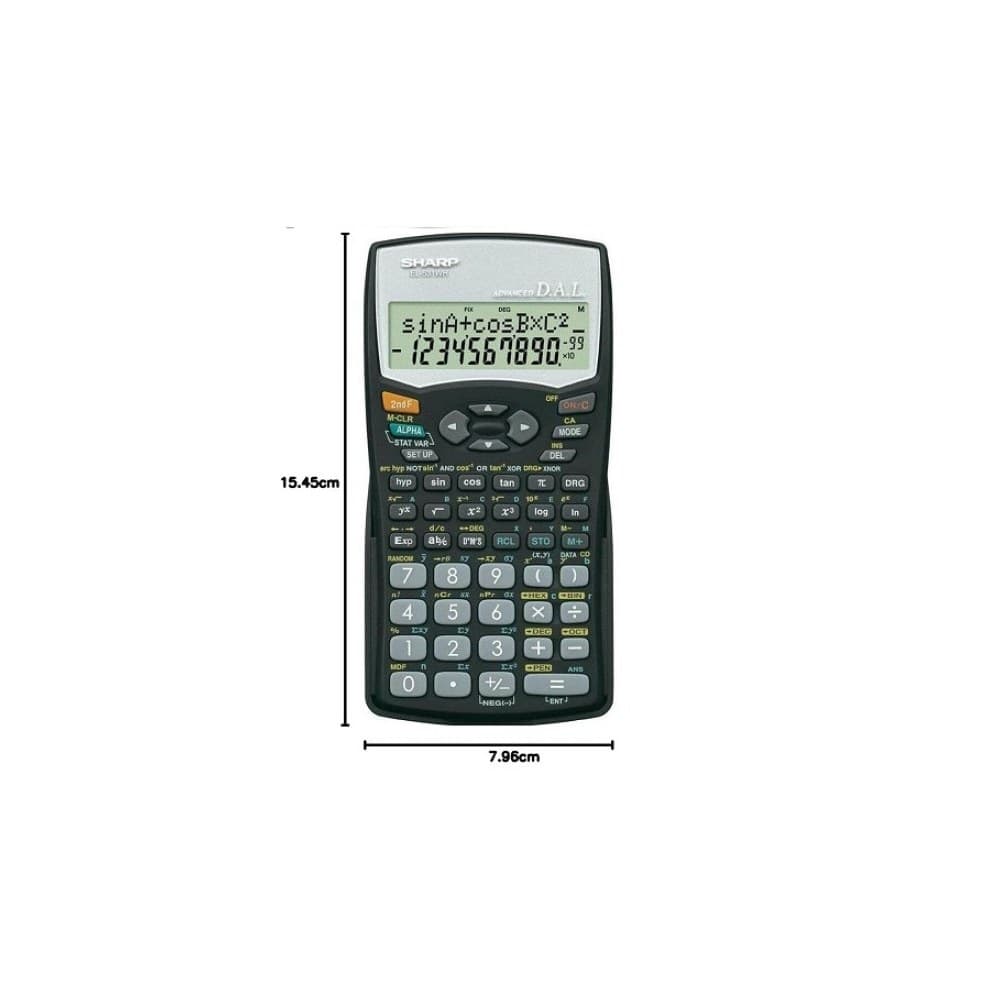 Sharp El - 531WH - Bk Calculator