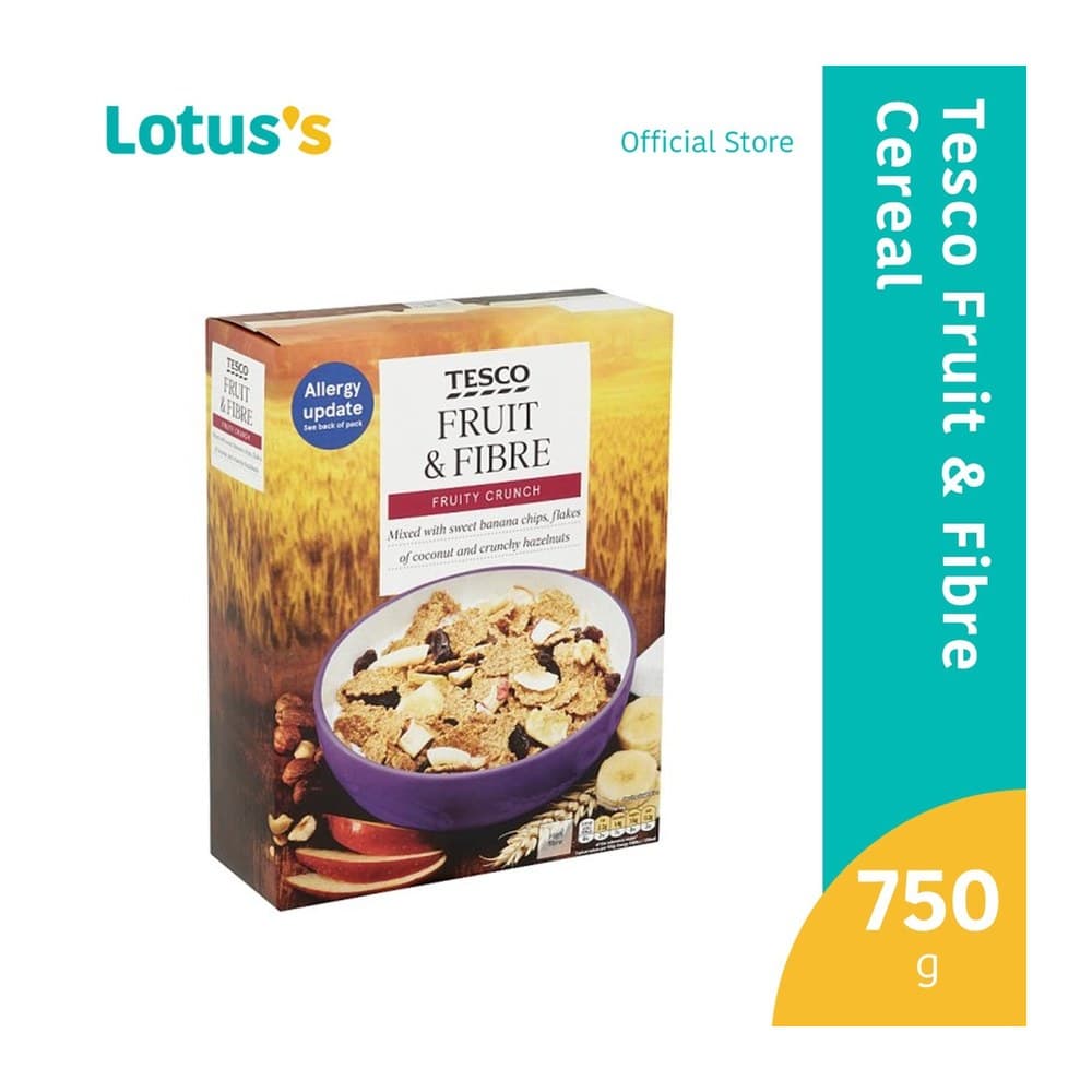 Tesco Fruit & Fibre 750G
