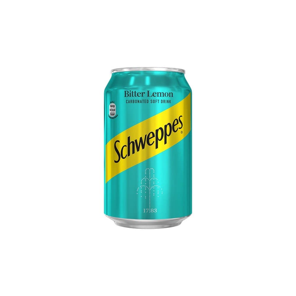 Schweppes Bitter Lemon Can 33CL